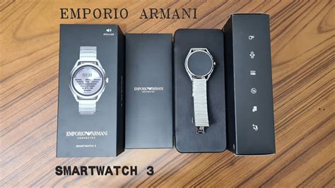 armani smartwatch charger|armani smart watches for men.